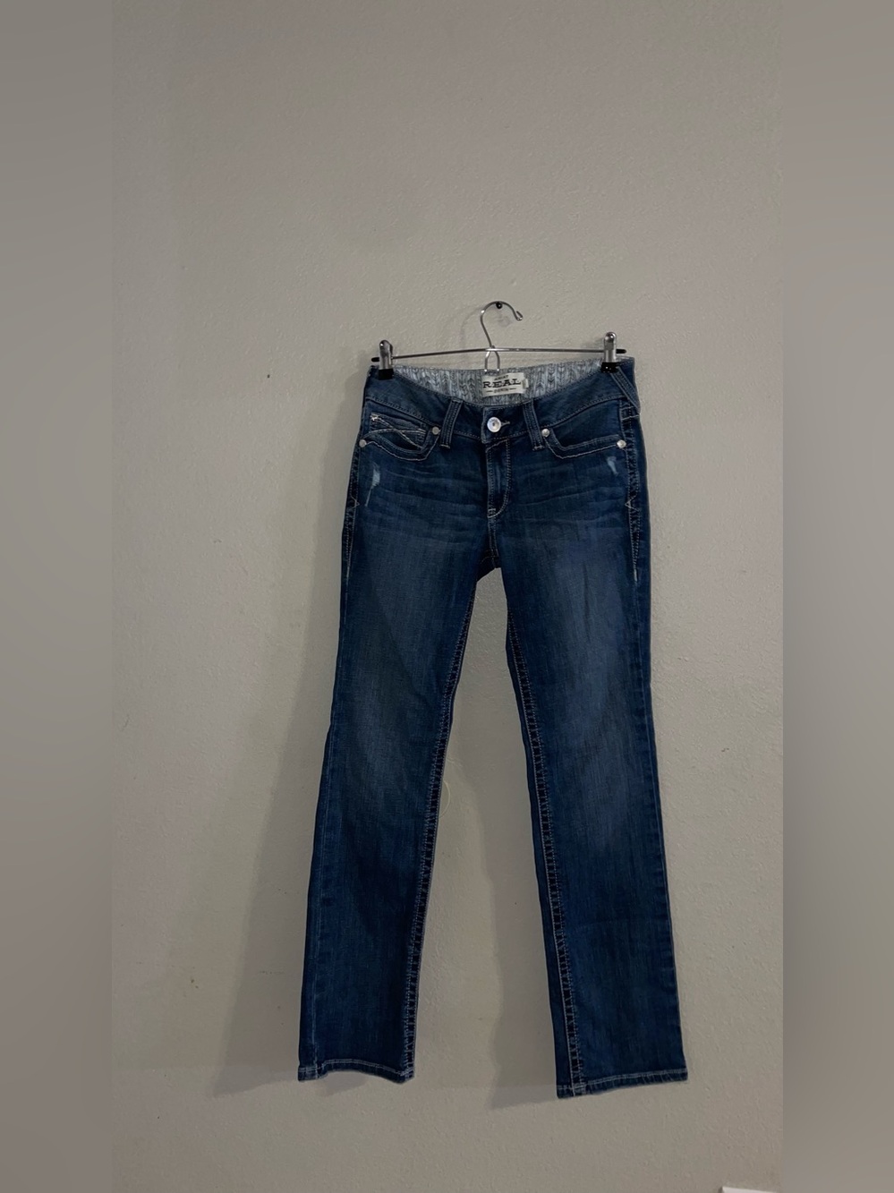 Ariat Women's Slim Dark Blue Straight Leg Jeans